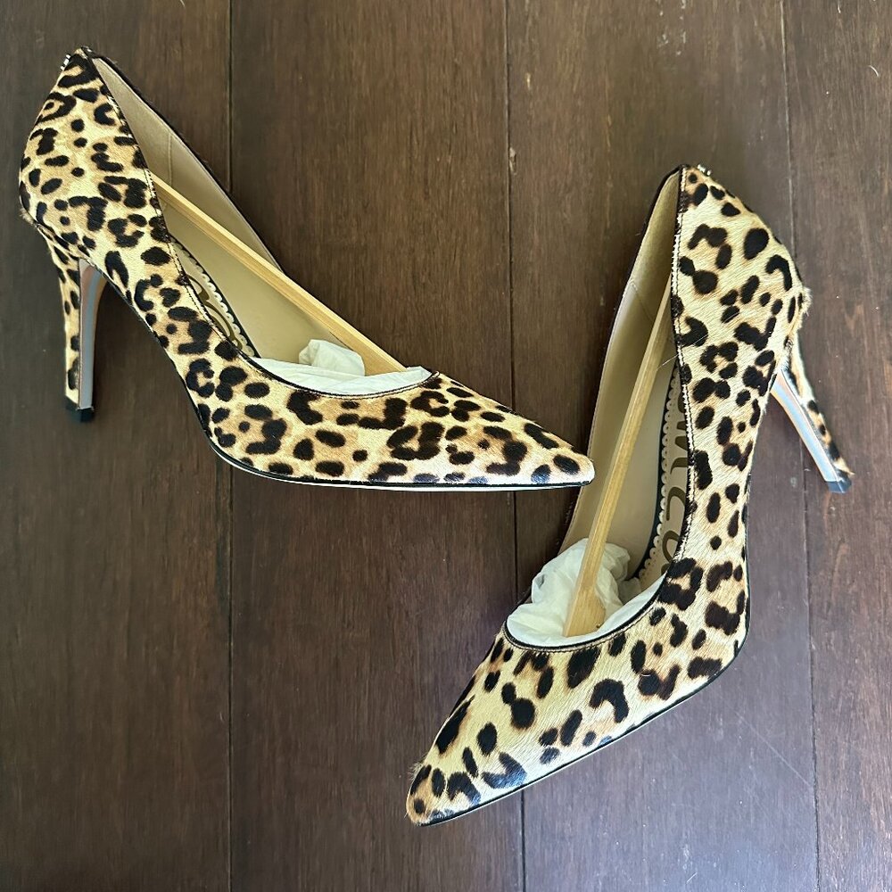 sam edelman leopard margie pump